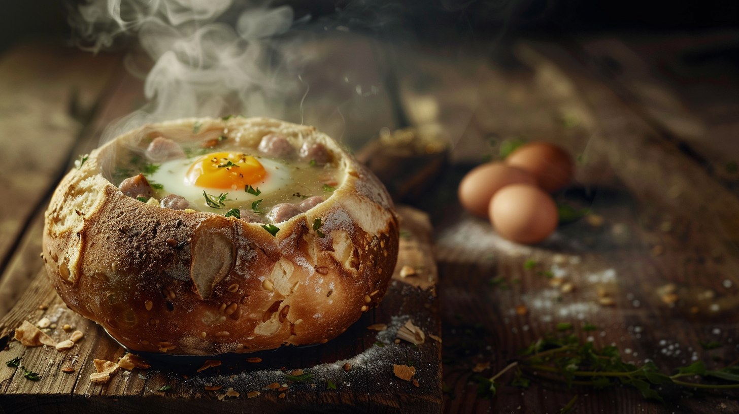 Polish culinary presentation